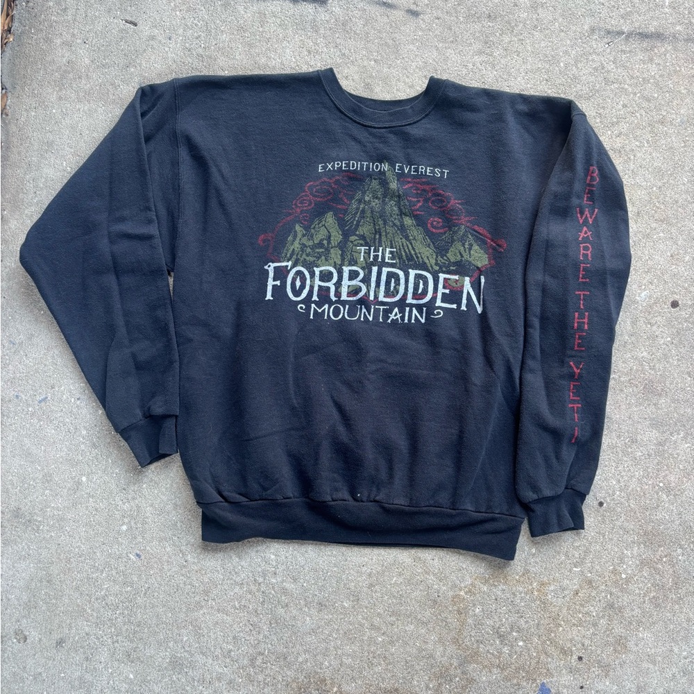 Disney expedition Everest crewneck